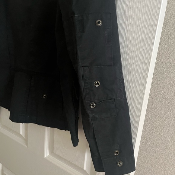 Zadig & Voltaire Virginia grunge jacket.  XS in BLACK. In EXCELLENT CONDITION! - Picture 9 of 14